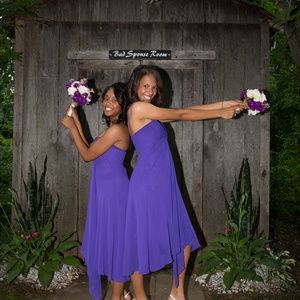 Strapless Chiffon Short Dress